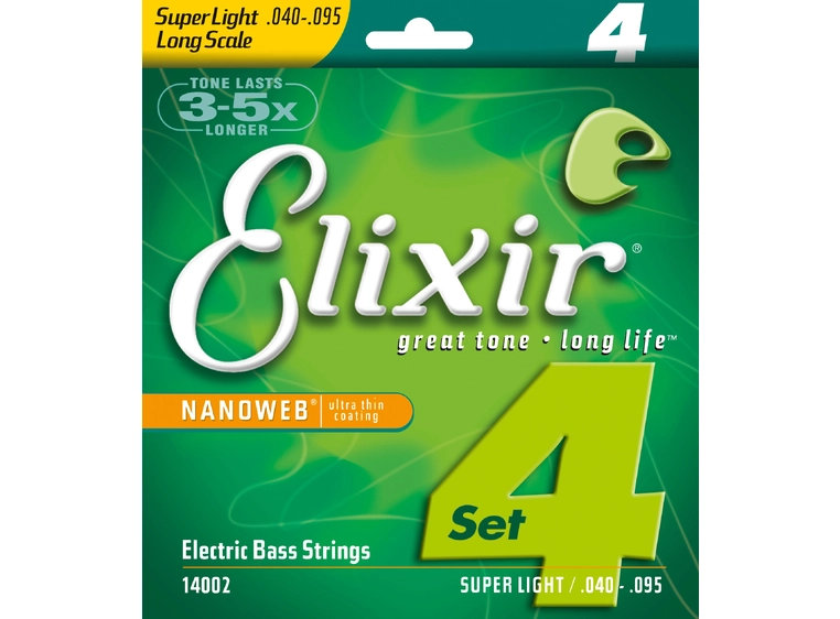 Elixir NWB040 Nanoweb bass string .040 15340 